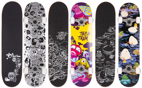 Изображение товара Скейтборд Tech Team Aliens Doodles NN014150