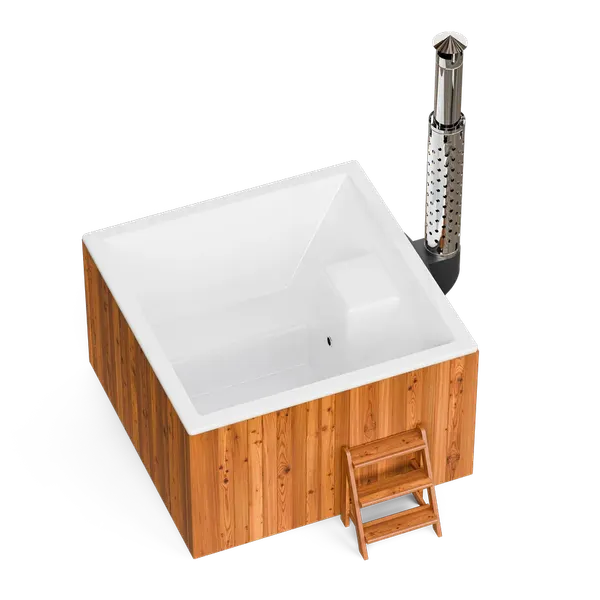 Изображение товара Купель Polarspa Elite Quattro термососна 180 (с утеплением композитной чаши)