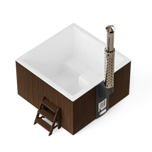 Изображение товара Купель Polarspa Elite Quattro термососна 180 (с утеплением композитной чаши)