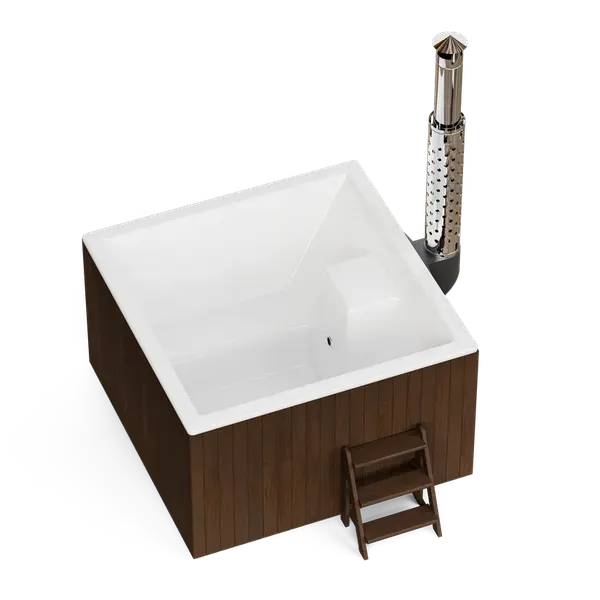 Изображение товара Купель Polarspa Elite Quattro термососна 180 (с утеплением композитной чаши)