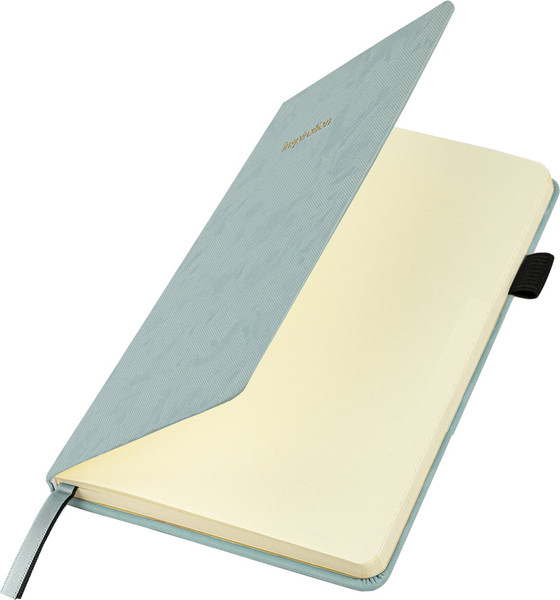 Изображение товара Ежедневник Brauberg Velvet / 116241 (80л, серый/голубой)