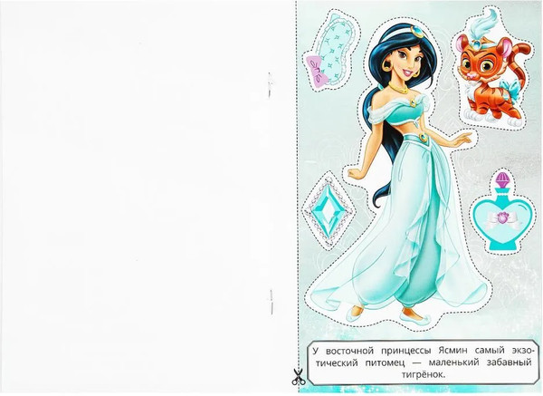 Изображение товара Набор раскрасок Умка Раскраска Принцессы и питомцы 6 в 1, мягкая обложка