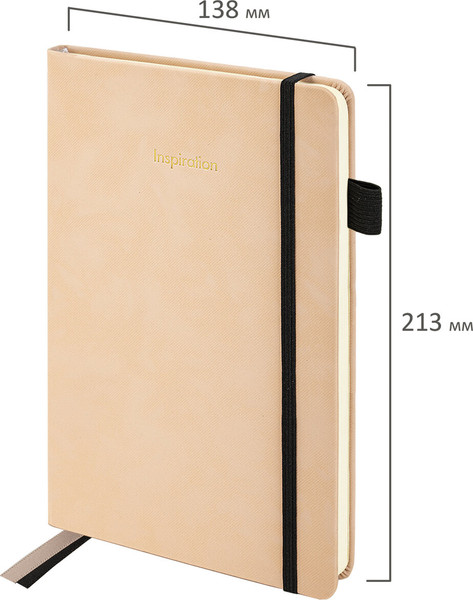 Изображение товара Ежедневник Brauberg Velvet / 116242 (80л, розовый)