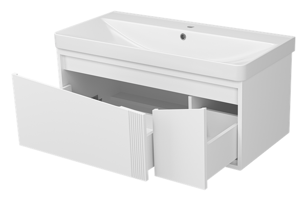 Изображение товара Тумба под умывальник Brevita Cascade 100 / CAS-09100-011Я