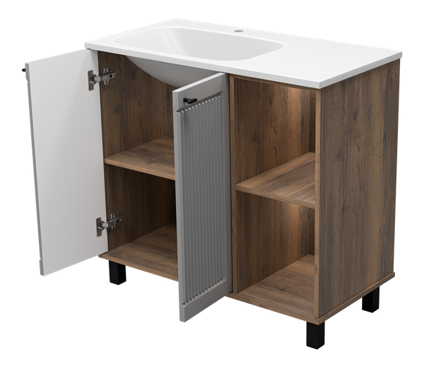 Изображение товара Тумба под умывальник Brevita Lumus 90 / LUM-06070-0842ЯL