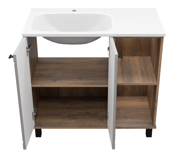 Изображение товара Тумба под умывальник Brevita Lumus 90 / LUM-06070-0842ЯL