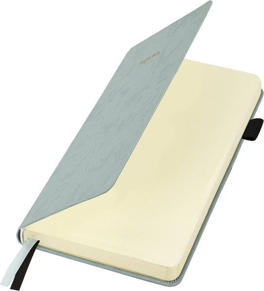 Изображение товара Ежедневник Brauberg Velvet / 116245 (160л, серый/голубой)