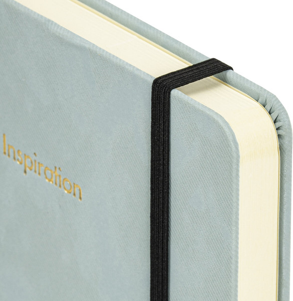 Изображение товара Ежедневник Brauberg Velvet / 116245 (160л, серый/голубой)