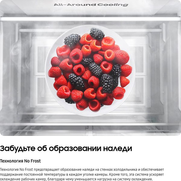 Изображение товара Холодильник с морозильником Samsung RB50DG602EB1WR