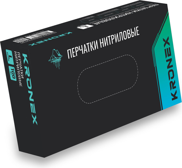 Изображение товара Перчатки защитные Kronex Нитриловые / PER-0049 (L)