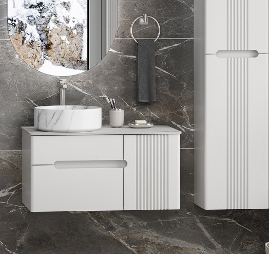 Изображение товара Тумба под умывальник Brevita Pallisandro 80 / PAL-50080-501П2Я