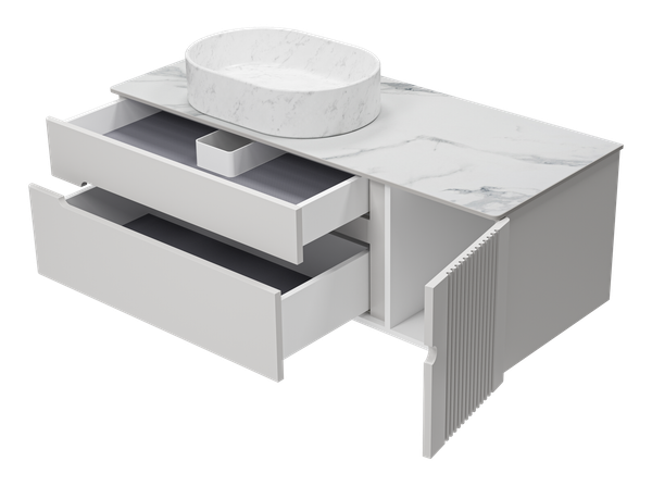 Изображение товара Тумба под умывальник Brevita Pallisandro 120 / PAL-50120-501П2Я