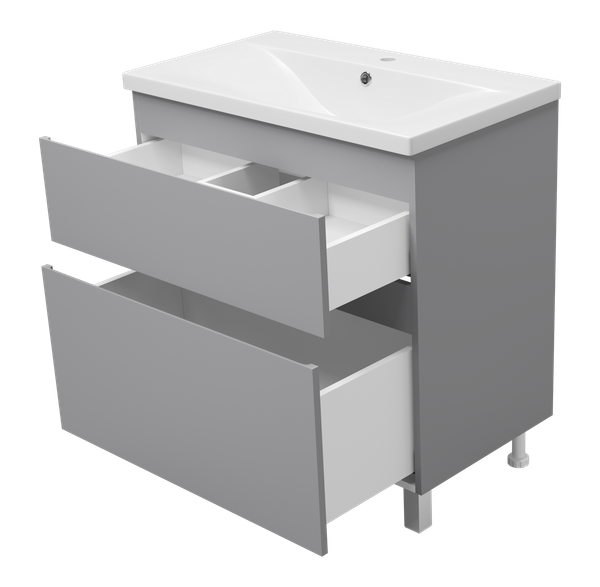 Изображение товара Тумба под умывальник Misty Лаки 80 / П-Лак-01080-5012Я