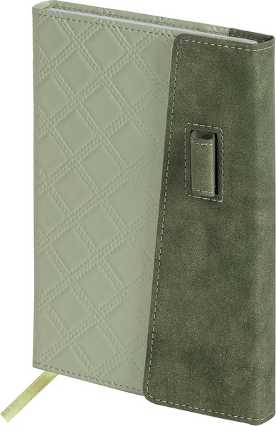 Изображение товара Ежедневник Brauberg Stitch / 116588 (160л, оливковый)
