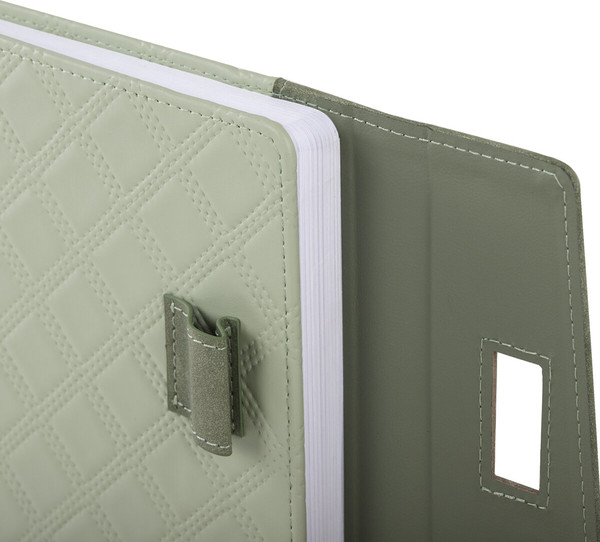 Изображение товара Ежедневник Brauberg Stitch / 116588 (160л, оливковый)