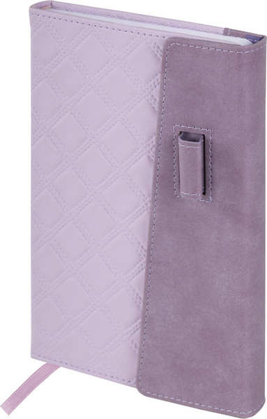 Изображение товара Ежедневник Brauberg Stitch / 116589 (160л, сиреневый)