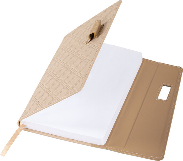 Изображение товара Ежедневник Brauberg Stitch / 116590 (160л, бежевый)