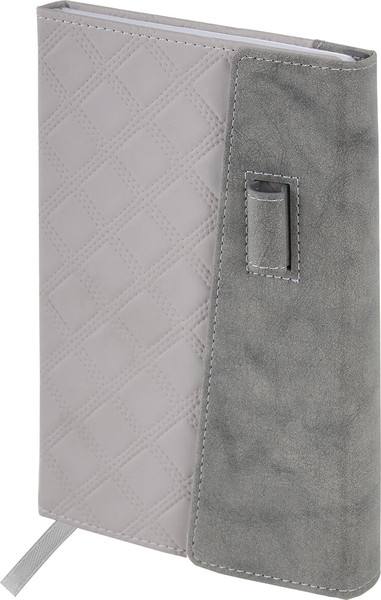 Изображение товара Ежедневник Brauberg Stitch / 116591 (160л, серый)