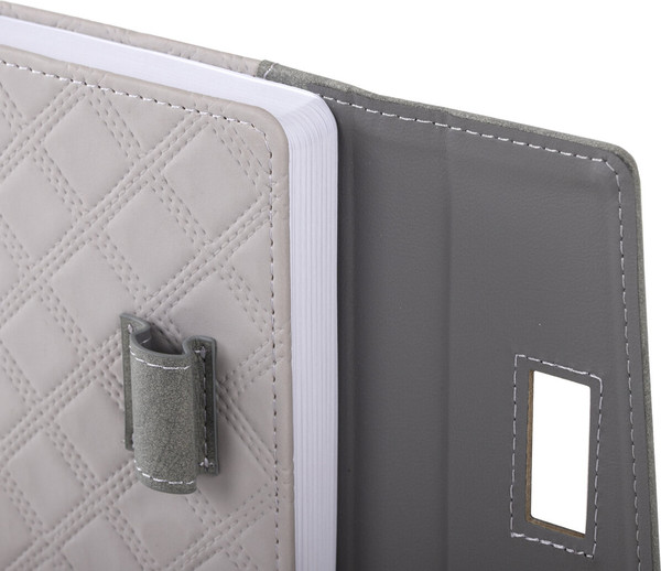 Изображение товара Ежедневник Brauberg Stitch / 116591 (160л, серый)