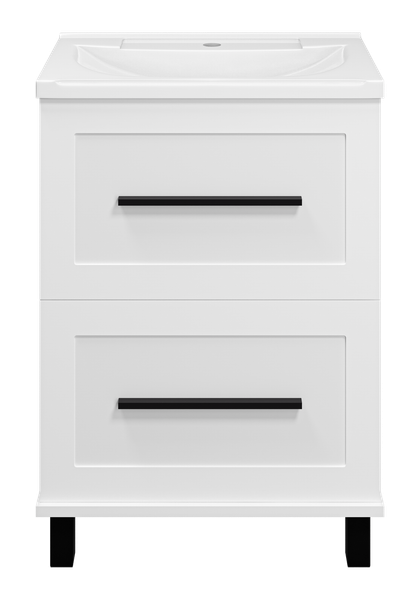 Изображение товара Тумба с умывальником Misty Модерн 60 / П-Мод07060-011Пр+Р-Евв14060-Д