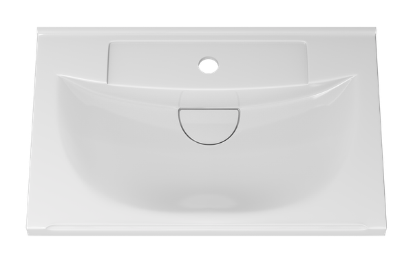 Изображение товара Тумба с умывальником Misty Модерн 60 / П-Мод07060-011Пр+Р-Евв14060-Д