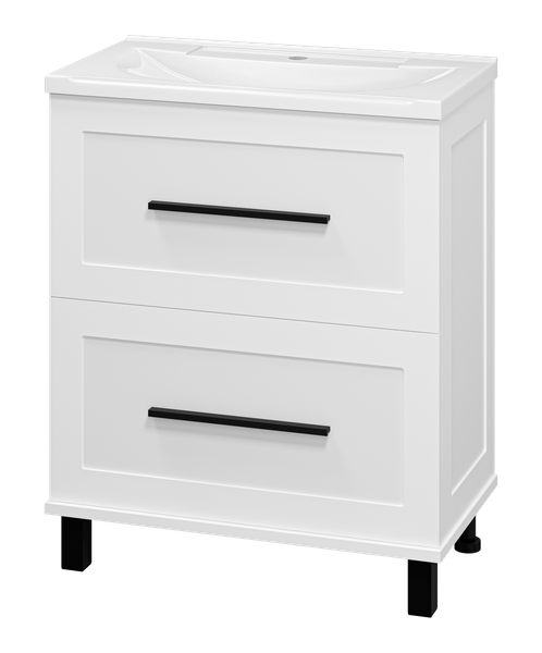 Изображение товара Тумба с умывальником Misty Модерн 70 / П-Мод07070-011Пр+Р-Евв14070-Д