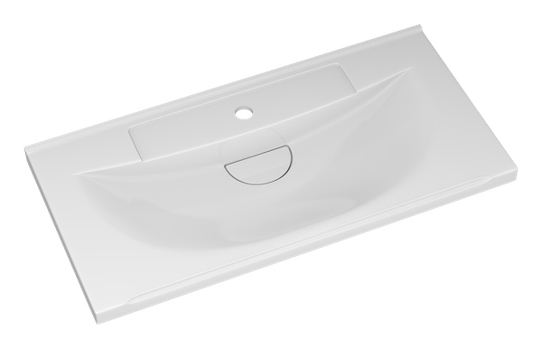 Изображение товара Тумба с умывальником Misty Модерн 80 / П-Мод07080-011Пр+Р-Евв14080-Д