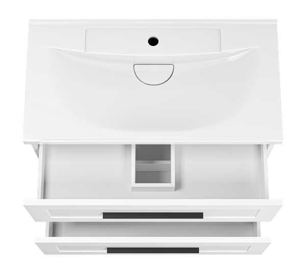 Изображение товара Тумба с умывальником Misty Модерн 80 / П-Мод09080-011Пр+Р-Евв14080-Д