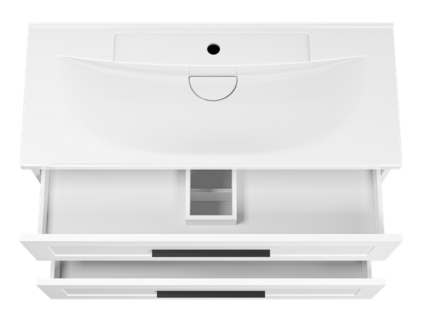 Изображение товара Тумба с умывальником Misty Модерн 100 / П-Мод09100-011Пр+Р-Евв14100-Д