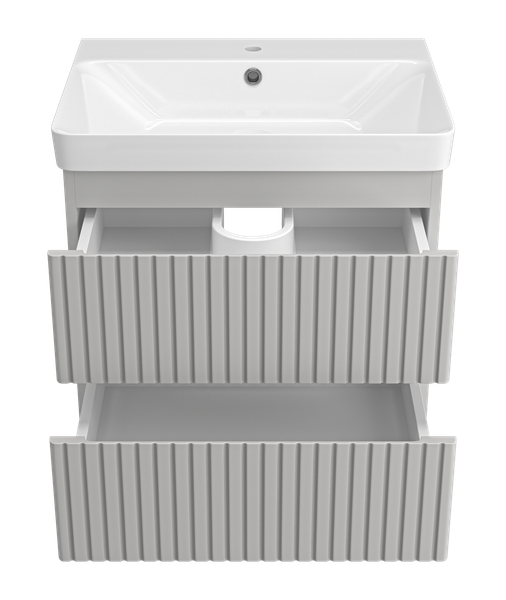 Изображение товара Тумба с умывальником Brevita Victory 60 / VIC-07060-0302Я+11060-KL