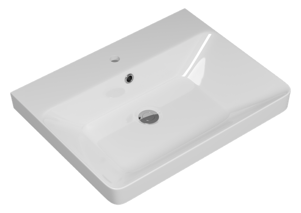 Изображение товара Тумба с умывальником Brevita Victory 60 / VIC-07060-0302Я+11060-KL