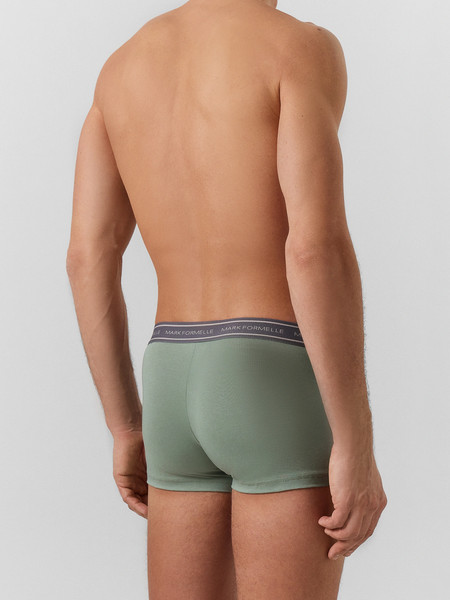Изображение товара Комплект мужских трусов Mark Formelle 411124-2 (р.94-104, оливка/олово)