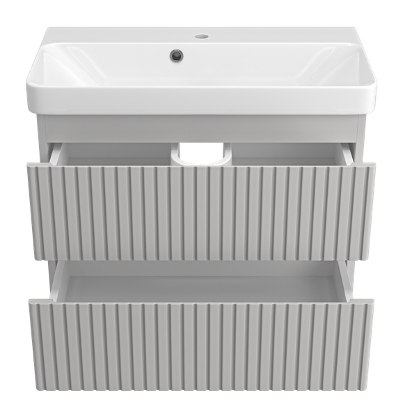 Изображение товара Тумба с умывальником Brevita Victory 70 / VIC-07070-0302Я+11070-KL