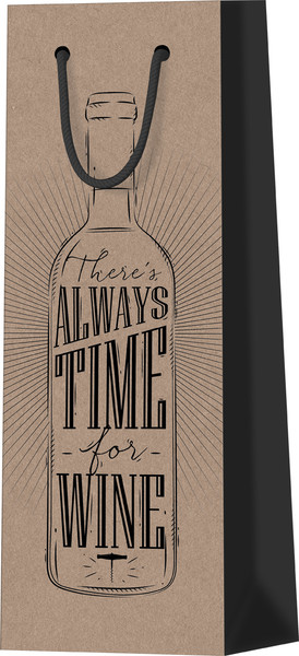 Изображение товара Пакет подарочный Meshu Craft Bottle / MS_61735