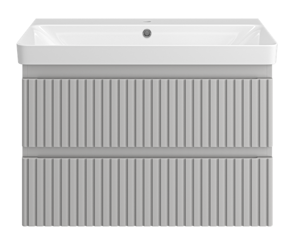 Изображение товара Тумба с умывальником Brevita Victory 80 / VIC-07080-0302Я+11080-KL