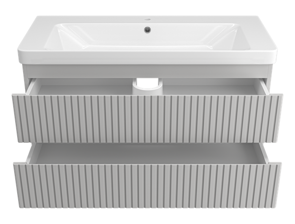 Изображение товара Тумба с умывальником Brevita Victory 105 / VIC-07105-0302Я+11105-KL