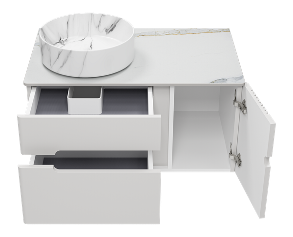 Изображение товара Тумба под умывальник Brevita Pallisandro 80 / PAL-50080-501П2Я+PA01-80