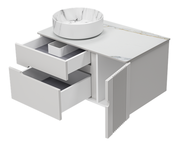 Изображение товара Тумба под умывальник Brevita Pallisandro 80 / PAL-50080-501П2Я+PA01-80