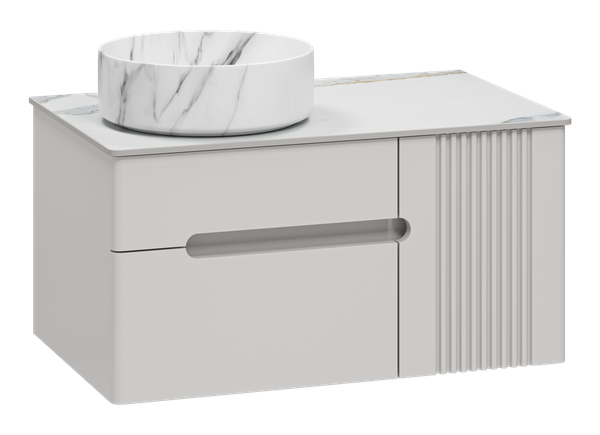 Изображение товара Тумба под умывальник Brevita Pallisandro 80 / PAL-50080-501П2Я+PA01-80