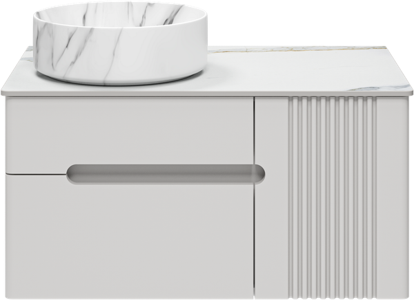 Изображение товара Тумба под умывальник Brevita Pallisandro 80 / PAL-50080-501П2Я+PA01-80