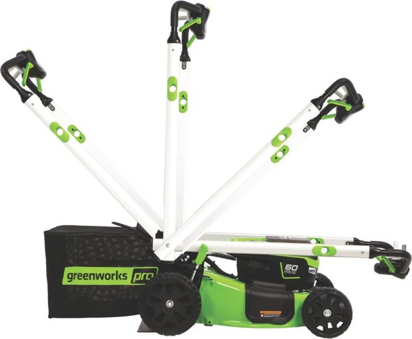 Изображение товара Газонокосилка аккумуляторная Greenworks GD60LM51SP / 2514307COMBO