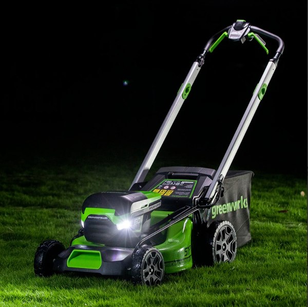 Изображение товара Газонокосилка аккумуляторная Greenworks GD60LM51SP / 2514307COMBO