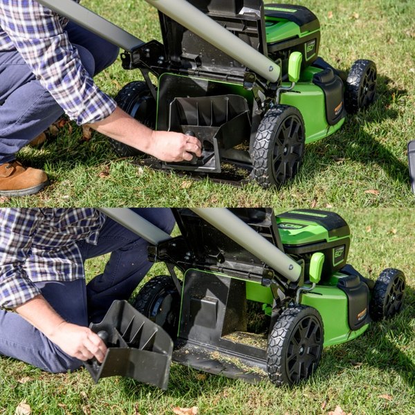 Изображение товара Газонокосилка аккумуляторная Greenworks GD60LM51SP / 2514307COMBO