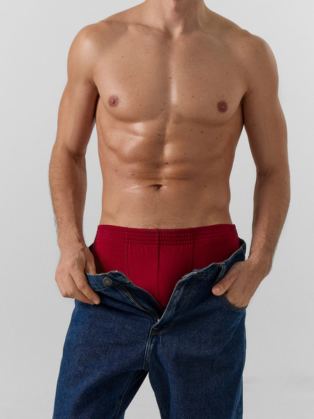 Изображение товара Трусы мужские Mark Formelle 411143 (р.86-96, вино)