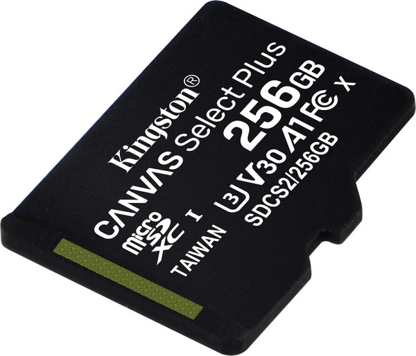 Изображение товара Карта памяти Kingston Canvas Select Plus microSDXC 256GB SDCS2/256GBSP