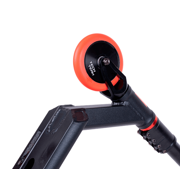 Изображение товара Самокат трюковый Tech Team Duker 4.0 / NN012444 (черный/красный)