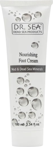 Изображение товара Крем для ног Dr. Sea Питательный с грязью и минералами мертвого моря (100мл)