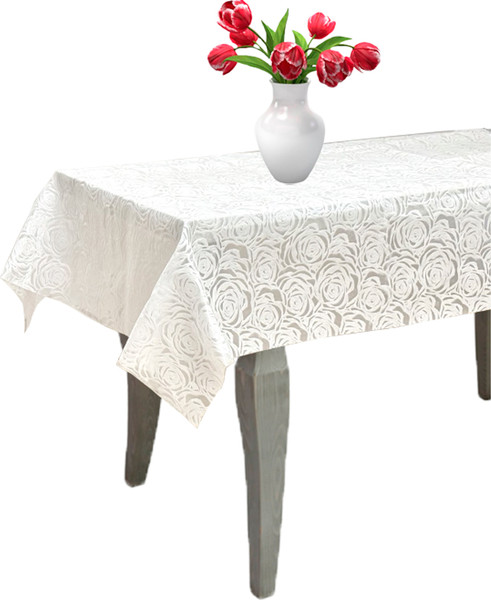 Изображение товара Скатерть No Brand Ornata 137x110 (белый)