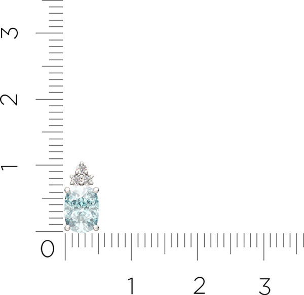 Изображение товара Комплект ювелирных украшений из серебра ZORKA С мятными вставками для Met Gala