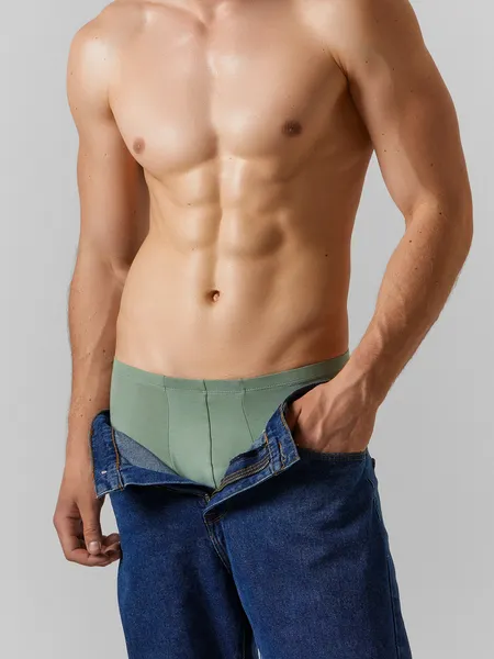 Изображение товара Трусы мужские Mark Formelle 411122 (р.110-120, оливка)